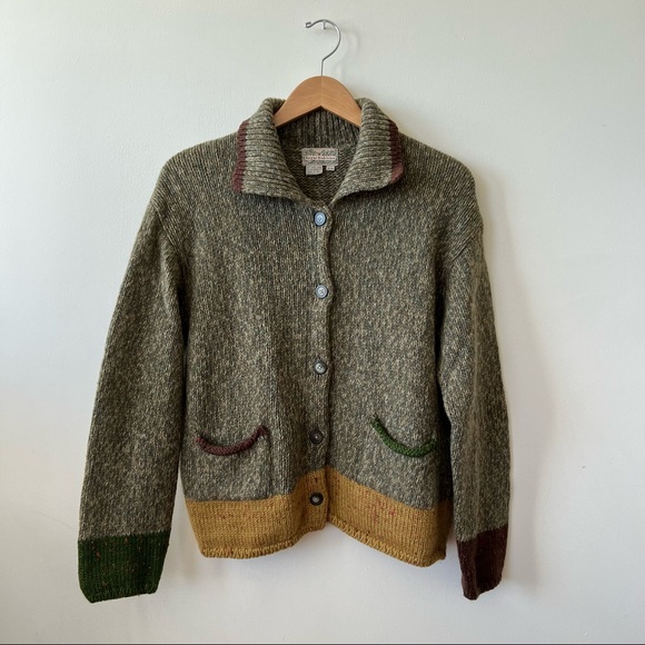 Royal Robbins | Color Block Button Front Sweater Cardigan - Picture 8 of 13